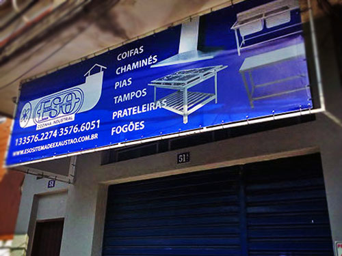 Produtos em Aco Inox em Santos – Empresa Fabricação de Chaminés em Santos
